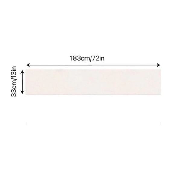 NWT Beige & Gray Striped- w/ Blue Pumpkin & 🌻- Fall Table Runner 72x13 - Picture 2 of 2